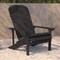 Flash Furniture Gray Adirondack Chairs with Gray Cushions, 2PK 2-JJ-C14501-CSNGY-SLT-GG - alternate 3